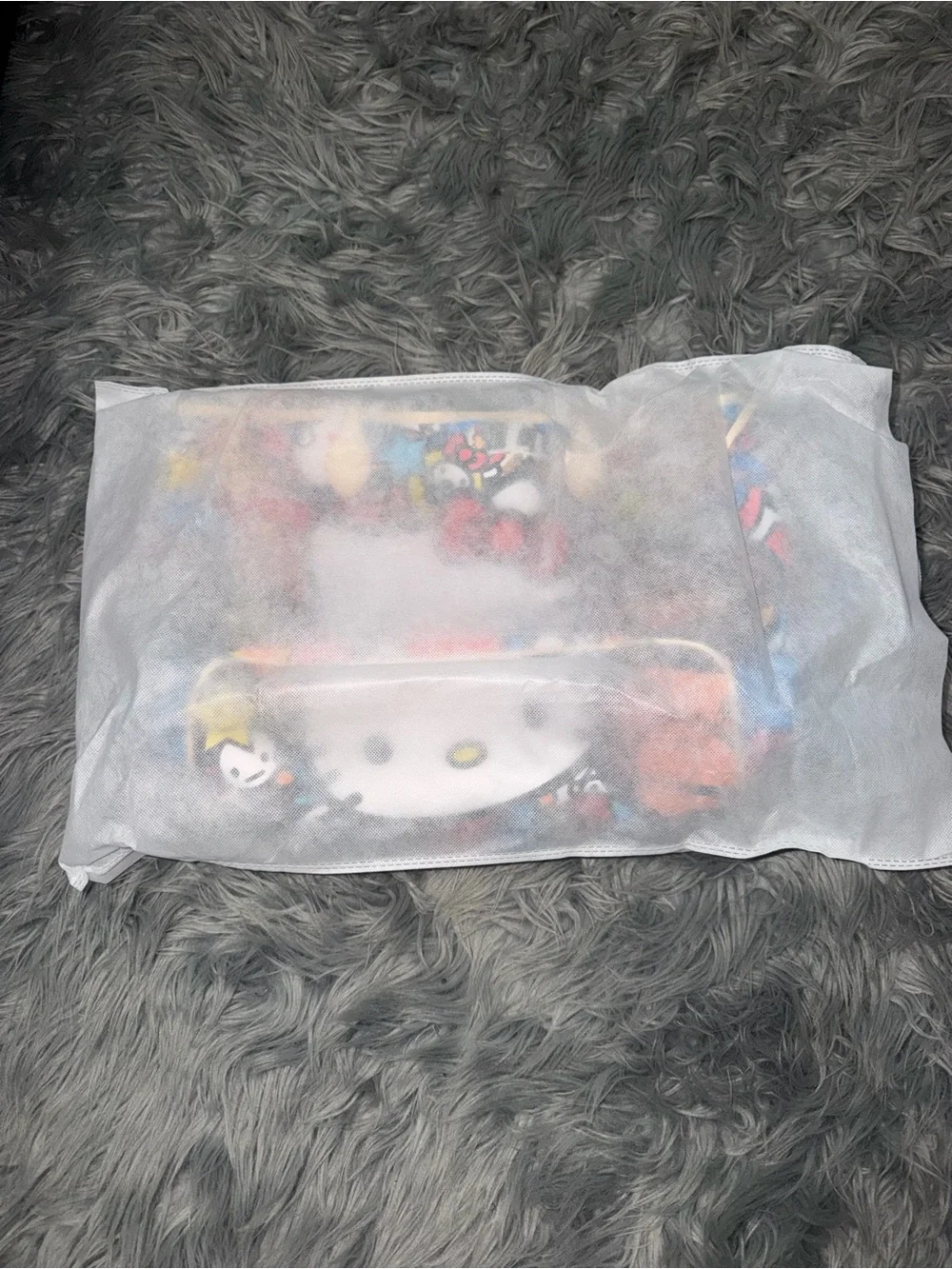 Hello Kitty x BAPE Colorful Graphic Tote Bag - Multicolor